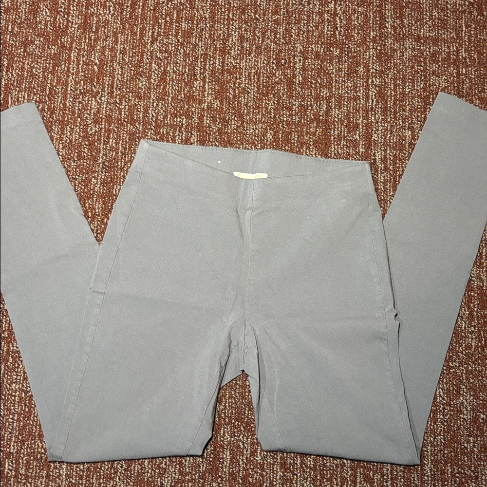 Michael Kors grey stretch women’s small cigarette skinny tapered leg trousers‎